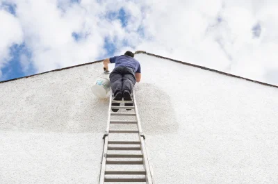 Peinture extérieure à Charnizay — façades et ravalement
